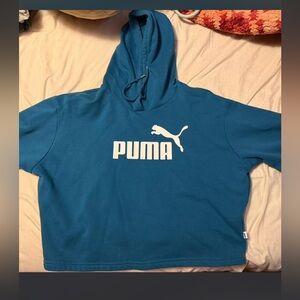PUMA Women's Blue Hoodie